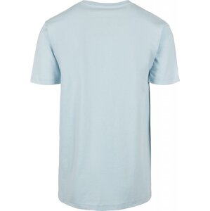 Build Your Brand Pevné úzké dlouhé triko s kulatým lemem 200g/m Barva: modrá pastelová, Velikost: XXL BY004