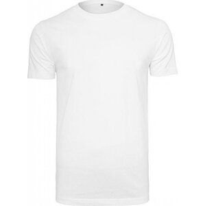 Build Your Brand Pevné úzké dlouhé triko s kulatým lemem 200g/m Barva: Bílá, Velikost: XS BY004
