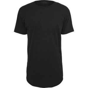 Extra dlouhé pánské bavlněné triko Build Your Brand Barva: Černá, Velikost: XXL BY028