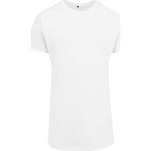 Extra dlouhé pánské bavlněné triko Build Your Brand Barva: Bílá, Velikost: L BY028