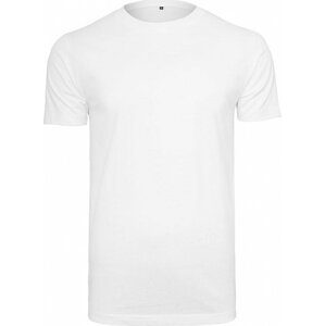 Build Your Brand Prodloužené pánské tričko z měkčené organické bavlny 180 g/m Barva: Bílá, Velikost: 3XL BY136