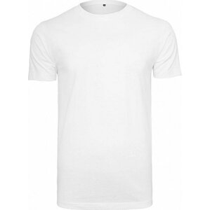 Build Your Brand Prodloužené pánské tričko z měkčené organické bavlny 180 g/m Barva: Bílá, Velikost: S BY136