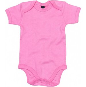 Dětské dupačky Babybugz  z organické bavlny 200 g/m Barva: Bubble Gum Pink, Velikost: 0-3 měsíců BZ10