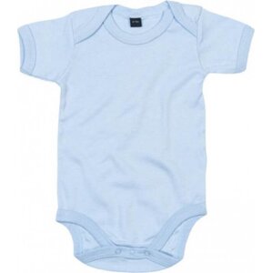 Dětské dupačky Babybugz  z organické bavlny 200 g/m Barva: Dusty Blue, Velikost: 0-3 měsíců BZ10