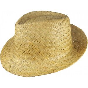 Printwear Promo slaměnný klobouk Mafia Barva: Přírodní C2074