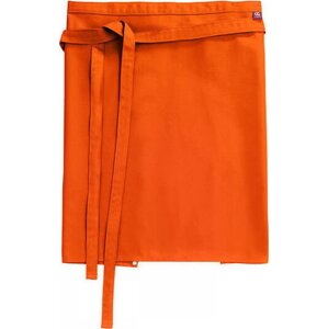 CG Workwear Gastro zástěra Roma odolná proti pomačkání 50 x 78 cm Barva: Oranžová, Velikost: 50 x 78 cm CGW123