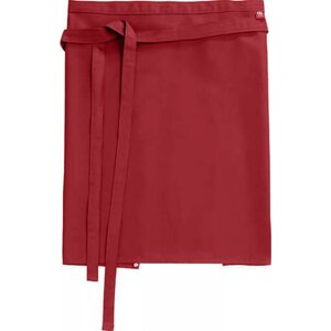 CG Workwear Gastro zástěra Roma odolná proti pomačkání 50 x 78 cm Barva: Červená, Velikost: 50 x 78 cm CGW123