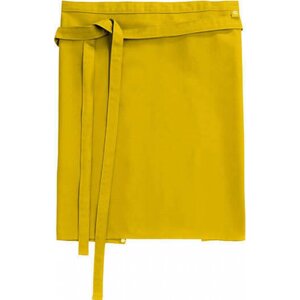 CG Workwear Gastro zástěra Roma odolná proti pomačkání 50 x 78 cm Barva: Žlutá, Velikost: 50 x 78 cm CGW123