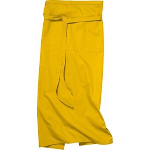 CG Workwear Gastro zástěra Roma odolná proti pomačkání 100 x 100 cm Barva: Žlutá, Velikost: 100 x 100 cm CGW1260