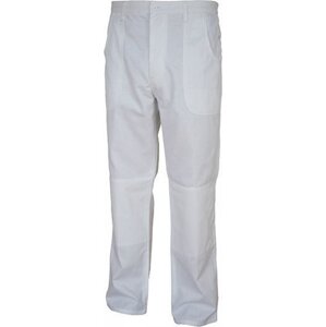 Carson Classic Workwear Spolehlivé pracovní kalhoty s vyztužením kolen Barva: Bílá, Velikost: 44 CR482