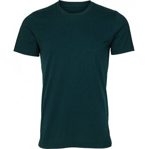 Bella+Canvas Vypasovné slim fit měkčené tričko v unisex střihu Barva: modrá atlantická, Velikost: XL CV3001