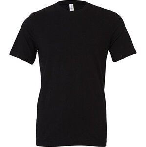 Bella+Canvas Vypasovné slim fit měkčené tričko v unisex střihu Barva: Černá, Velikost: L CV3001
