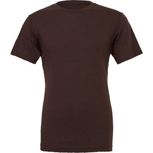Bella+Canvas Vypasovné slim fit měkčené tričko v unisex střihu Barva: Hnědá, Velikost: L CV3001