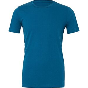 Bella+Canvas Vypasovné slim fit měkčené tričko v unisex střihu Barva: modrá petrolejová, Velikost: L CV3001