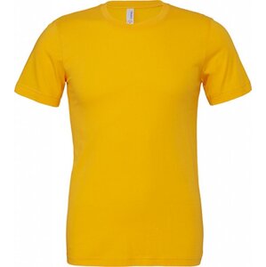 Bella+Canvas Vypasovné slim fit měkčené tričko v unisex střihu Barva: Zlatá, Velikost: L CV3001