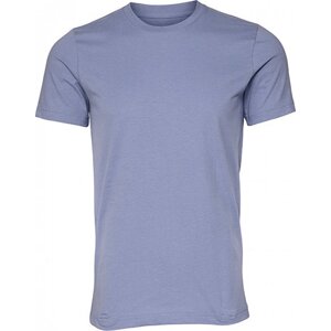 Bella+Canvas Vypasovné slim fit měkčené tričko v unisex střihu Barva: Lavender Blue, Velikost: L CV3001