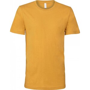 Bella+Canvas Vypasovné slim fit měkčené tričko v unisex střihu Barva: žlutá hořčicová, Velikost: L CV3001
