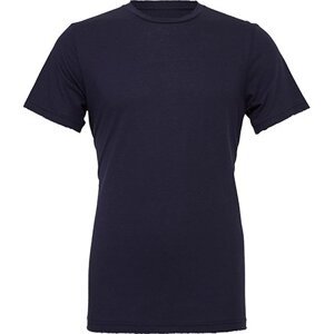 Bella+Canvas Vypasovné slim fit měkčené tričko v unisex střihu Barva: modrá námořní, Velikost: L CV3001