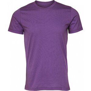 Bella+Canvas Vypasovné slim fit měkčené tričko v unisex střihu Barva: Royal Purple, Velikost: L CV3001
