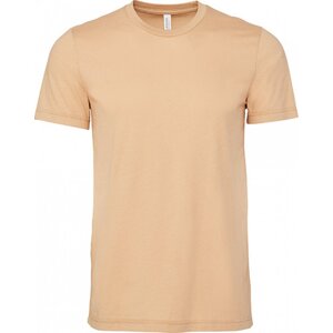 Bella+Canvas Vypasovné slim fit měkčené tričko v unisex střihu Barva: Sand Dune, Velikost: L CV3001