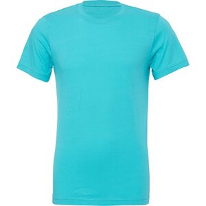 Bella+Canvas Vypasovné slim fit měkčené tričko v unisex střihu Barva: modrá tyrkysová, Velikost: L CV3001