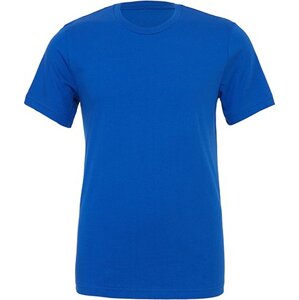 Bella+Canvas Vypasovné slim fit měkčené tričko v unisex střihu Barva: modrá královská, Velikost: XS CV3001