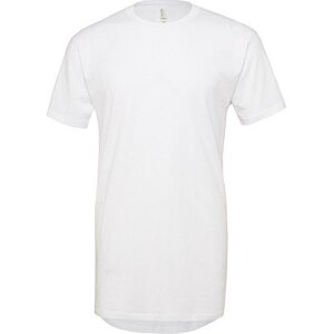 Bella+Canvas Pánské tričko Urban v prodloužené délce Barva: Bílá, Velikost: L CV3006