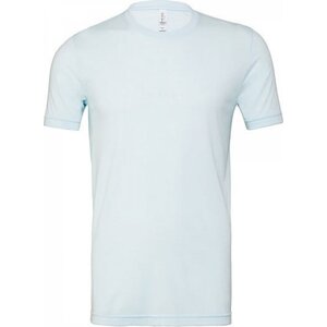Bella+Canvas Unisex tričko trojsměsové pro melírový efekt Barva: modrá ledová, Velikost: XL CV3413