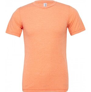 Bella+Canvas Unisex tričko trojsměsové pro melírový efekt Barva: Oranžová, Velikost: XXL CV3413