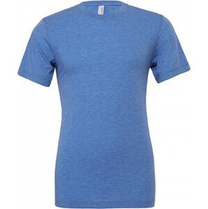Bella+Canvas Unisex tričko trojsměsové pro melírový efekt Barva: modrá královská melír, Velikost: XL CV3413