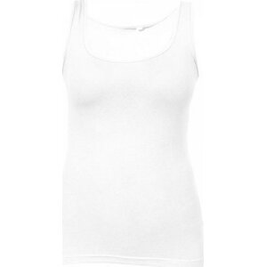 Promodoro Dámský lehce projmutý top bavlna s elastanem 180 g/m Barva: Bílá, Velikost: XL E1051