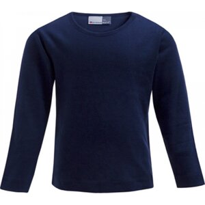 Promodoro Dětské teplé tričko s dlouhým rukávem 100% bavlna Barva: modrá námořní, Velikost: 104 E195
