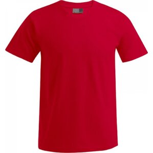 Pánské pevné prémiové triko Promodoro 100% bavlna Barva: červená ohnivá, Velikost: 3XL E3000