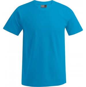 Pánské pevné prémiové triko Promodoro 100% bavlna Barva: modrá tyrkysová, Velikost: M E3000