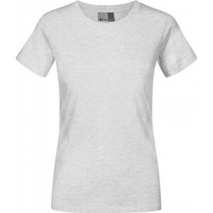 Promodoro Dámské bavlněné tričko Premium T 180 g/m Barva: šedá popelavá melír, Velikost: 3XL E3005