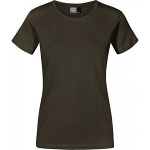 Promodoro Dámské bavlněné tričko Premium T 180 g/m Barva: Khaki, Velikost: L E3005