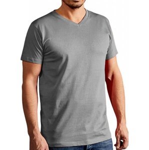 Prémiové tričko do véčka Promodoro bez bočních švů Barva: šedá světlá, Velikost: 3XL E3025