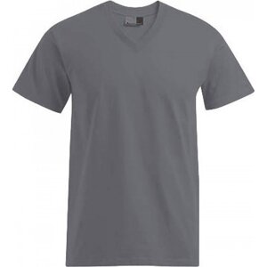 Prémiové tričko do véčka Promodoro bez bočních švů Barva: šedá metalová, Velikost: 4XL E3025