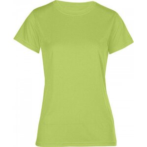 Promodoro Lehké dámské funkční interlok tričko s UV ochranou 125 g/m Barva: Zelená, Velikost: L E3521