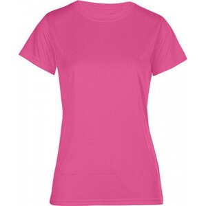 Promodoro Lehké dámské funkční interlok tričko s UV ochranou 125 g/m Barva: Růžová, Velikost: L E3521