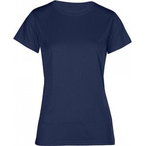 Promodoro Lehké dámské funkční interlok tričko s UV ochranou 125 g/m Barva: modrá námořní, Velikost: 3XL E3521