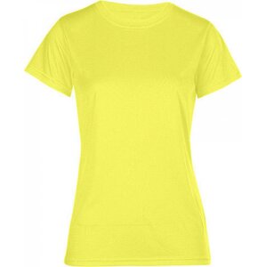 Promodoro Lehké dámské funkční interlok tričko s UV ochranou 125 g/m Barva: Žlutá, Velikost: 3XL E3521