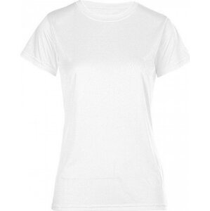 Promodoro Lehké dámské funkční interlok tričko s UV ochranou 125 g/m Barva: Bílá, Velikost: XXL E3521