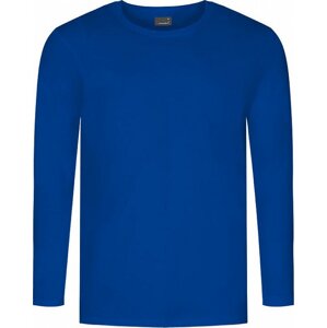 Pánské prémiové bavlněné triko Promodoro s dlouhým rukávem 180 g/m Barva: modrá královská, Velikost: 3XL E4099