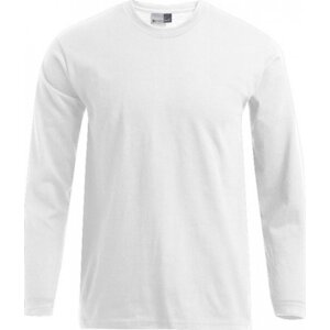 Pánské prémiové bavlněné triko Promodoro s dlouhým rukávem 180 g/m Barva: Bílá, Velikost: 4XL E4099