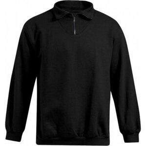 Promodoro Teplý pánský svetr s horním zipem Barva: Černá, Velikost: 3XL E5050N