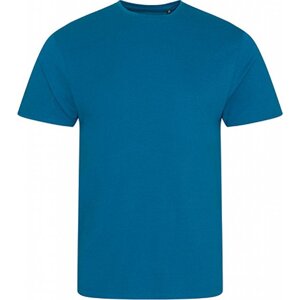 Módní pánské tričko Ecologie z organické bavlny Barva: modrá inkoustová, Velikost: M EA001