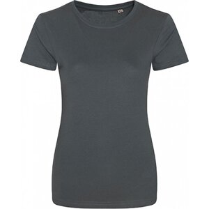 Módní dámské tričko Ecologie z organické bavlny Barva: šedá uhlová, Velikost: L EA001F