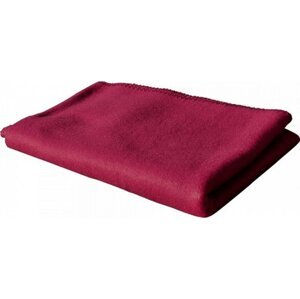 Exner Kompaktní fleecová deka 130 x 160 cm Barva: Červená vínová, Velikost: 130 x 160 cm EX855
