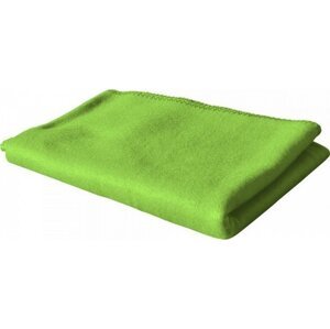 Exner Kompaktní fleecová deka 130 x 160 cm Barva: žlutá - zelená, Velikost: 130 x 160 cm EX855